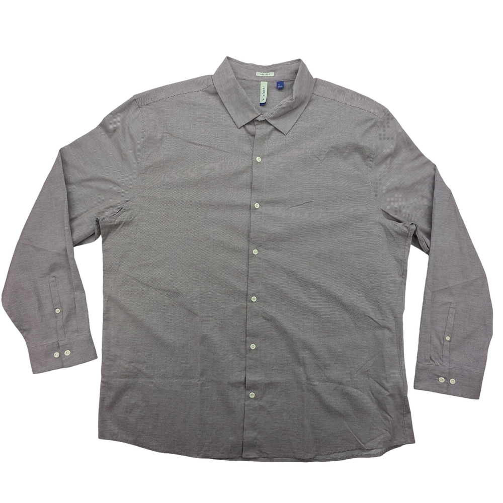 artefact Shirt Mens 2XL Regular Button Down Long Sleeve Stretch Dress Casual